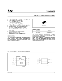 Click here to download 74V2G02 Datasheet