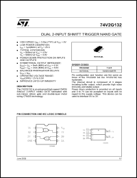 Click here to download 74V2G132CTR Datasheet