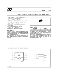 Click here to download 74V2T132CTR Datasheet