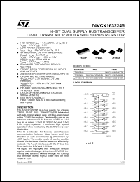 Click here to download 74VCX1632245LB Datasheet