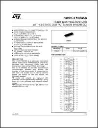 Click here to download 74VHCT16245 Datasheet
