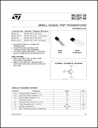 Click here to download BC327-25-AP Datasheet