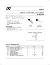 Click here to download BC635-AP Datasheet