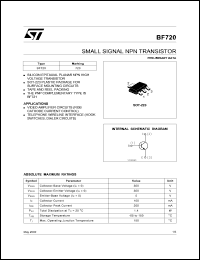 Click here to download BF720 Datasheet