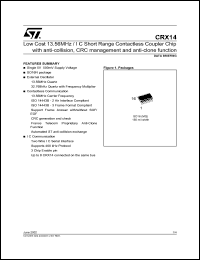 Click here to download CRX14 Datasheet