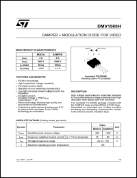 Click here to download DMV1500 Datasheet