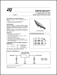 Click here to download EMIF02-MIC02F1 Datasheet