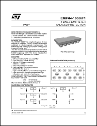 Click here to download EMIF04-10006F1 Datasheet