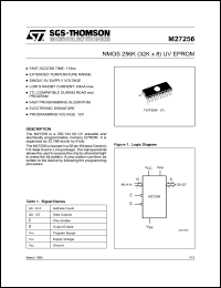 Click here to download M27256-3F6 Datasheet