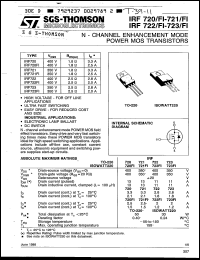 Click here to download IRF720 Datasheet