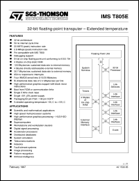 Click here to download IMST805-G20E Datasheet