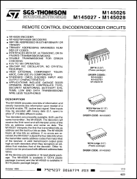 Click here to download M145026 Datasheet