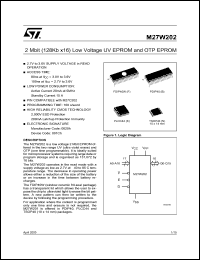 Click here to download M27W202-150K6TR Datasheet