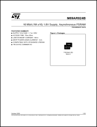Click here to download M69AR024BL70ZB8 Datasheet