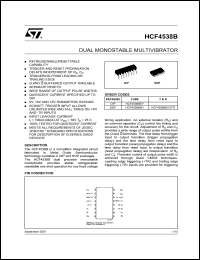 Click here to download HCF4538BEY Datasheet