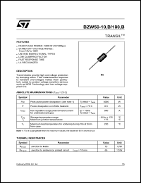 Click here to download BZW50-100 Datasheet