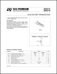 Click here to download 2N5415 Datasheet