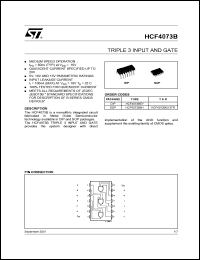 Click here to download HCF4073M013TR Datasheet