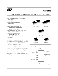 Click here to download M27C160-100F1 Datasheet