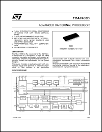 Click here to download TDA7400D Datasheet