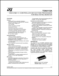Click here to download TDA9112A Datasheet