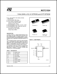 Click here to download 27C1024 Datasheet