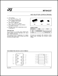 Click here to download 74HC07 Datasheet
