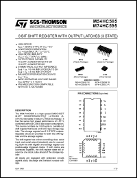 Click here to download M54HC595F1R Datasheet