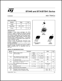 Click here to download BTB40-600 Datasheet