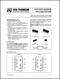 Click here to download HCC4009 Datasheet