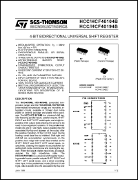 Click here to download HCC40194BF Datasheet