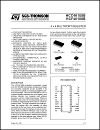 Click here to download HCC40108B Datasheet