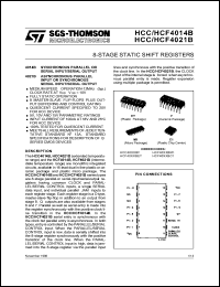 Click here to download HCC4014BC1 Datasheet