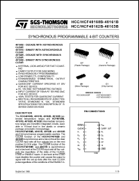 Click here to download HCC40163BEY Datasheet