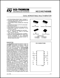 Click here to download HCC4098BF Datasheet