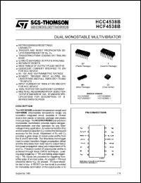 Click here to download HCC4538BF Datasheet