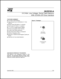 Click here to download M25P20VMN6 Datasheet