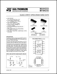Click here to download M54HC03 Datasheet