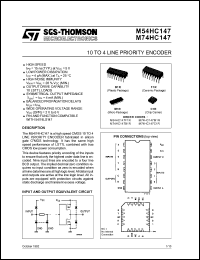 Click here to download M54HC147F1R Datasheet