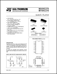 Click here to download M54HC279 Datasheet