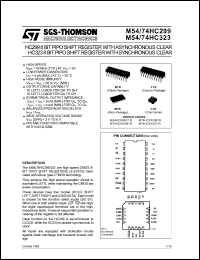 Click here to download M54HC323F1R Datasheet