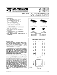 Click here to download M54HC356F1R Datasheet