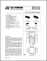 Click here to download M54HC390 Datasheet