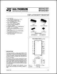 Click here to download M54HC597F1R Datasheet