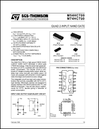 Click here to download M54HCT00 Datasheet