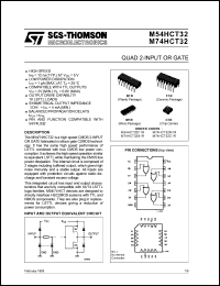 Click here to download M54HCT32 Datasheet