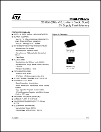 Click here to download M58LW032C110N1T Datasheet