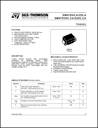 Click here to download SM4T6V220A Datasheet