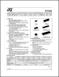 Click here to download ST72621J2 Datasheet