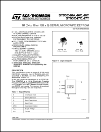 Click here to download ST93C47AB1013 Datasheet